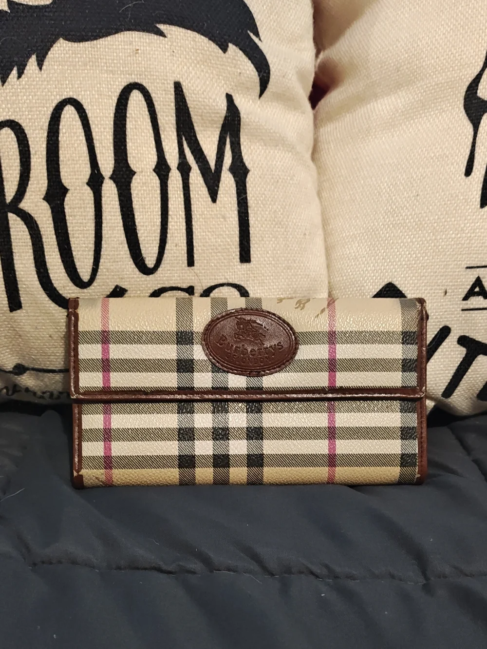 Authentic Burberry Long Nova Check Wallet